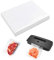 Daryunk 50pcs Vacuum Sealed Bag, Food Grade Thickened Leak Proof Embossed Vacuum Bag, Suitable for Food Preservation, Compatible with All Vacuum Machines, Reusable, 15x25cm