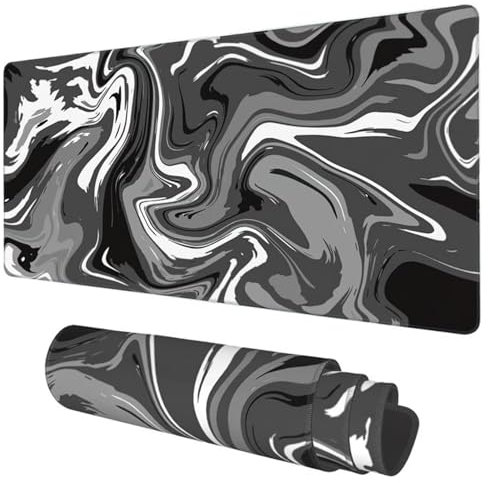Gaming Mouse Pad, 600x400x2mm XXL Mousepad, Large Non-Slip Desk Pad, Improved Precision and Speed, Mouse Mat Suitable for Office, Gamer, Home (Stratum Fluid)