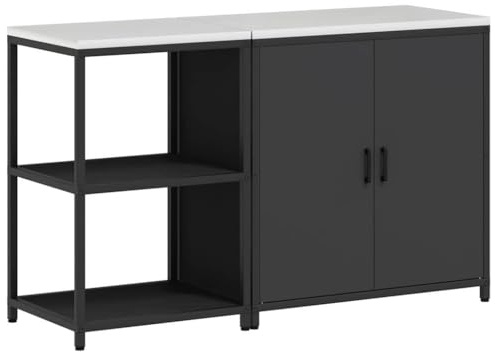 vidaXL Storage Cabinet – Your Tip for Organising Home, Garage or Workshop – Indoor and Outdoor Use