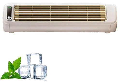 Olygee Cooling Ace Condizionatore d'aria portatile, Festberg Cooling Ace, condizionatore d'aria a parete senza unità esterna, silenzioso con 3 velocità, ricaricabile, per camera da letto, ufficio