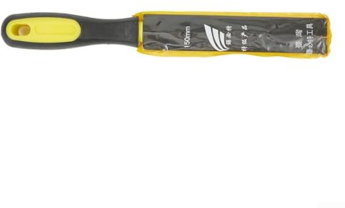 Gardening Pruning Saw File T12 Bearing Steel with TPR Handle for Sharpening Hand Saws Carpentry Woodworking Tool 210 260mm Length (6inch)