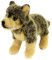 Kösen, Wölfchen, 20 cm, stehend, grau/beige, Plüschwolf