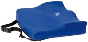 Skil-Care Anti-Thrust Visco Foam Cushion, 18”W x 16”D x 2”H - Additional Comfort for Wheelchair or Geri-Chair Patients, Wheelchair Cushions and Accessories, 753160
