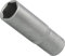 BRILLIANT TOOLS BT022827 1/2 Inch Socket Spanner Insert, Long, 77 mm, 17 mm [Powered by KS Tools]