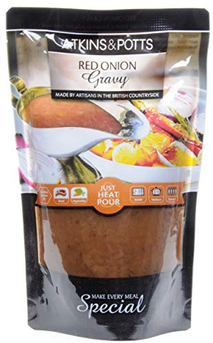 Atkins & Potts Range (Red Onion Gravy 2 x 350g)
