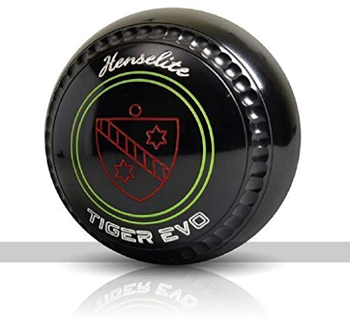Henselite Tiger Evo Bowls - Set of 4, Black, Size 2, Heavy