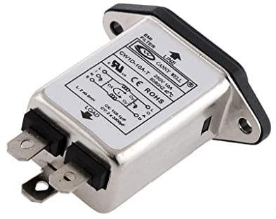 3Pin wechselspannung 205V 10A Einphasen Netzfilter