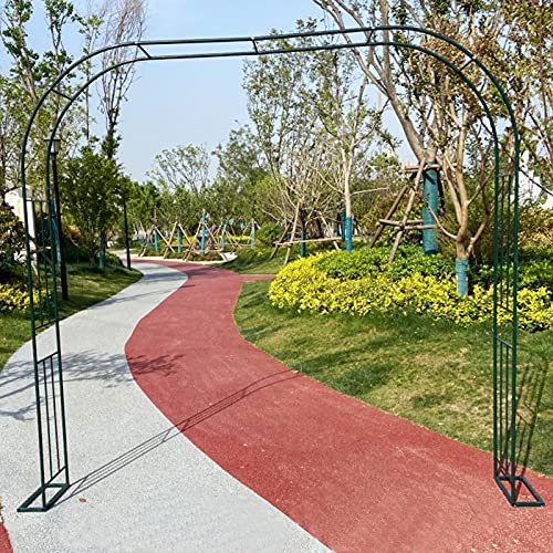 Rosenbogen für Kletterpflanzen,wetterfest Gartenbogen,Metall Garden Arch Arbor Gartenlaube Torbogen,Spalier,Pergola Rankhilfe Rankgitter Torbogen Rankenbogen,Hochzeitsbogen,Garten Rasen,MehrereGröße