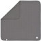 LÄSSIG Baby Schmusedecke Kuscheldecke GOTS zertifiziert weich/Interlock Baby Blanket 80 x 80 cm Spots anthracite