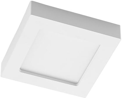 PRIOS LED Deckenleuchte Alette (Modern) in Weiß aus Aluminium (1 flammig,) - Lampe Deckenlampe Badezimmerleuchte