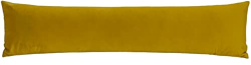 Evans Lichfield Opulence Draught Excluder Cover, Saffron