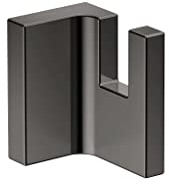 AXOR Universal 42611330 Handtuchhaken, rechteckig, poliertes schwarzes Chrom