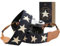 Padwa Lifestyle Sangle Appareil Photo - Extrémités en Cuir de Vachette Ddouble Couche,Sangle D'appareil Photo en Coton Brodé de 2,Bandoulière Photographe Réglable Pour Tous Les Appareils Photo DSLR