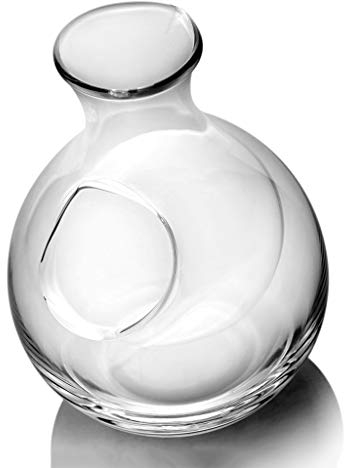 Decanter per refrigerazione da 250 ml Mini decanter per vino Raffreddatore per birra in vetro senza piombo Mini regalo Caraffa per vino Decanter superiore