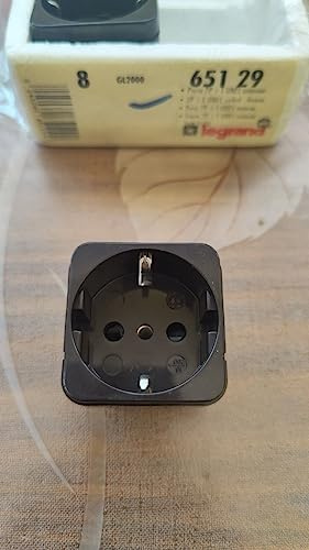Schuko Steckdose braun Legrand Molveno GL2000 Art. 2679