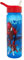 Marvel Spider-man Graffiti Water Bottle Flip Up Straw 600ml – Official Merchandise by Polar Gear – Kids Reusable Non Spill - BPA Free - Recyclable Plastic - Ideal For School Nursery Sports Picnic