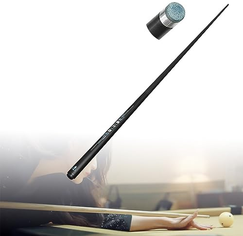 Billardkugel-Set, 57-Zoll-Billard-Pool-Queue, einteiliger Snooker-Karambolage, Pool-Queue-Stick mit 10,3 mm Spitze, Kohlefaser, professioneller Pool-Queue-Stick