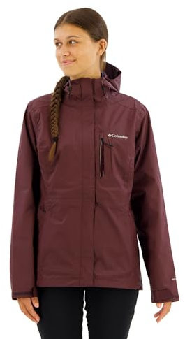 Columbia Pouring Adventure 3 Jacket, Giacca antipioggia impermeabile Donna, Moonvista, L
