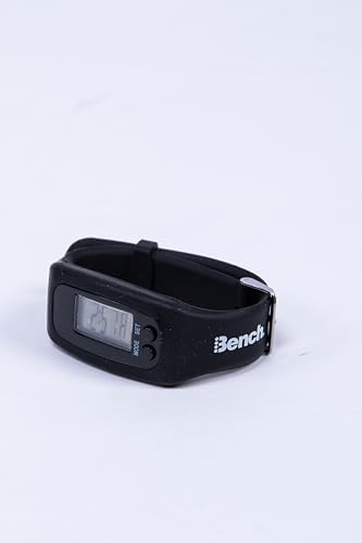 BENCH BS3348 Pedometer Wrist Watch Pedometro Unisex Black