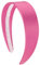VELSCRUN Serre-tête rose pour femmes et filles de 4,1 cm de large – Bandeau en satin pour femmes – Accessoires de cheveux solides et simples pour les vacances, cosplay, Halloween, cadeaux pour mères