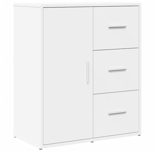 vidaXL Sideboard Weiß 60x31x70 cm Holzwerkstoff