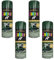 SDMAX NATO Green Aerosol Spray Paint, Quick Drying, Matte And Durable Finish, Bright Colour, Smooth Coating, Easy To Use, Portable, Interior And Exterior Use, 400ml (4PCS)