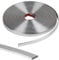 lalago 10M Moulures Flexibles Autocollantes Argent, Murales Décoratives en 3D à Décoller et à Coller, Moulures de Plafond, Moulures d'Angle pour le Bricolage le Sol les Bords de Carrelage