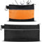 Nogeqi 2 Stück Kleine Werkzeugtasche Klein Tragbare Wasserdicht Mehrzweck Werkzeug Tasche Klein Antistatisch Aufbewahrungstasche Segeltuch Verschleißfest Small Zipper Tool Pouch Bag (Schwarz, Gelb)