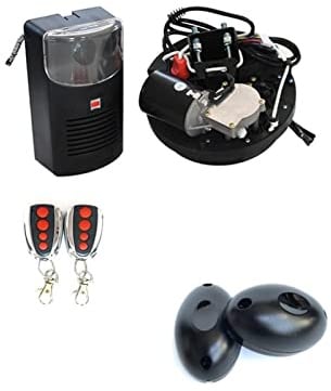 Automatische Garage Roller Türöffner Motor Operator Rolling Up Gate Opener Open Driver 250N Hubkraft Home Security Für Motorsteuerung(Kit 3)