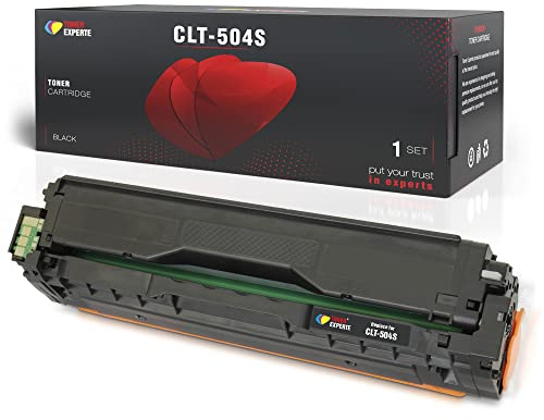 TONER EXPERTE Kompatibel für Samsung CLT-K504S CLT-P504C Schwarz Tonerkartusche Ersatz für K504S für Xpress SL C1810W C1860FW CLX4195N CLX4195FN CLX4195FW Druckerpatronen