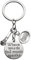 Amosfun Music Keychain Retro Microphone keychian Retro Keyring Bag Backpacks Hanging Pendant for Handbag Purse Phone Party Favors Gift