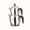 Korkmaz A214 Sehnaz Turkish Teapot Set for Stovetop, 18/10 Stainless Steel Double Tea Maker with Bakalite Handles, Samovar Style Tea Kettle with 37.2 Oz (1100ml) & 77.8 Oz (2300ml)