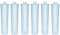 6-pack Wasserfilter kompatibel mit Kaffeevollautomat GIGA, ENA One Touch, IMPRESSA Serie mit Jura Blue Filterpatrone 71312 Blue Filter