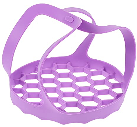 Cabilock Pressure Cooker Bakeware Sling Silicone Pressure Cooker Pot Lifter Multi- Function Cooker Anti- scalding Egg Rack 6. 5inch
