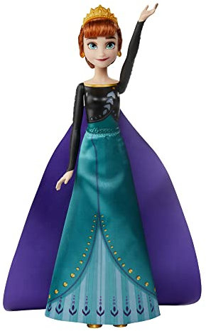 Disney Frozen - Königin Anna Musical - Puppe, die das Lied singt Erste Dinge Never Change von Frozen 2
