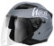 Westt Jethelm mit Visier und Sonnenblende Motorradhelm Herren Damen Rollerhelm Mopedhelm Mofa Chopper Helm Motorrad Halbhelm Open-Face-Helm Pilotenhelm ECE DOT Zertifiziert