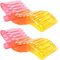FUNBOY RBWCHAIR-Bundle Pool Float, Rainbow Chaise Lounger 2 Pack