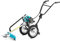hillvert HT-HBC-500 Motorsense Benzin zum Schieben 1.63 kWh von 51.7 cm³ 8120 U/min Freischneider Benzin Rasentrimmer Benzin Benzin-Rasentrimmer Benzin- Motorsense