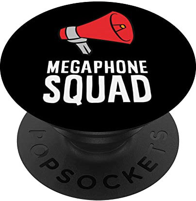 Megafon / Megaphon - Megaphone Squad PopSockets mit austauschbarem PopGrip