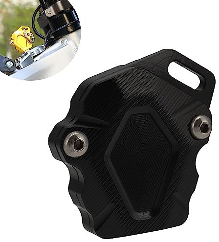 Sur Ron Schlüsselanhänger, Motorrad CNC Aluminium Schlüsselanhänger Gehäuse Schlüssel Dekoration Hülle für Sur Ron S/X Elektro Dirt Bike-Schwarz