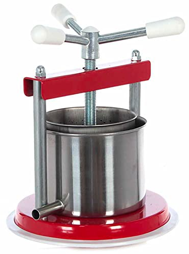 Mondo Viro Presse-papiers pour agrumes, raisins, noix et autres en acier inoxydable 1,3 litres (1,3 litre)