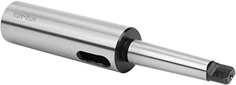 MT2 zu MT3 Kegelbohrer Hülsenadapter, Mk2 Mk3 Adapter Schneller Stahl Reduzieradapter zum Drehmaschinenfräsen MT2 zu MT3 für Kegelschaftbohrer mit Schaft
