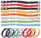 GORGECRAFT 16Stk 8 Farben Schlichte Lederarmbänder Blanko Verstellbare Geflochtene Druckknopfarmbänder Manschettenarmband Gravur Malerei Brennrohlinge Bastelarmbänder Für Männer Frauen DIY