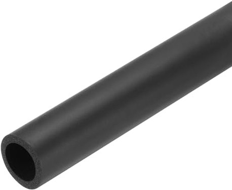 QUARKZMAN 61cm Rohrisolierung Schaumstoff, Durchmesser 22mm Isolierstärke 5mm Heizungsrohr Verkleidung für Fitnessgeräte, Rohre, Handhaben (Schwarz)