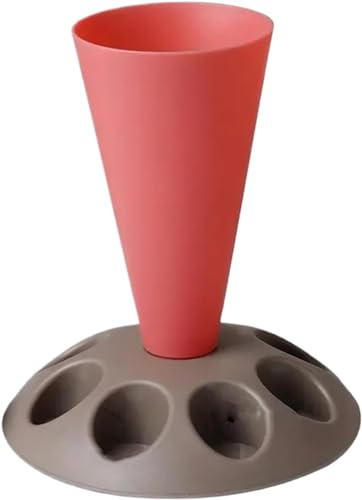 Pastry Bags Disposable,Piping Bag Stand, Pastry Bag Holder, Piping Bag Holder with 8 Slots Nozzles Holder Pastry Bag Stand for Cake Decorating Kit, Baking Accessories Piping Bag Stand
