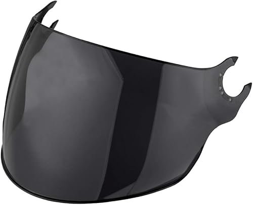 Visiera Casco Moto Solo per OF562/AIRFLOW,Casco Parabrezza Moto Visiera a Lente Integrale,Protezione per Il Vento del Motociclo,Non incompatibile con LS2 Airflow II Nero