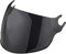 Visiera Casco Moto Solo per OF562/AIRFLOW,Casco Parabrezza Moto Visiera a Lente Integrale,Protezione per Il Vento del Motociclo,Non incompatibile con LS2 Airflow II Nero