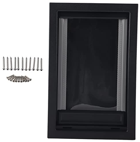 Dog Door, Pet Door Large Dog Door Premium PVC Plastic Pet Door for Large Dogs Two Way Pet Door Magnetic Flap Dog Door for Large Dogs