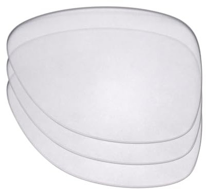 IMYTPFT Lot de 3 verres polarisés transparents Oakleys Dispatch 2 de rechange, transparent, Taille unique