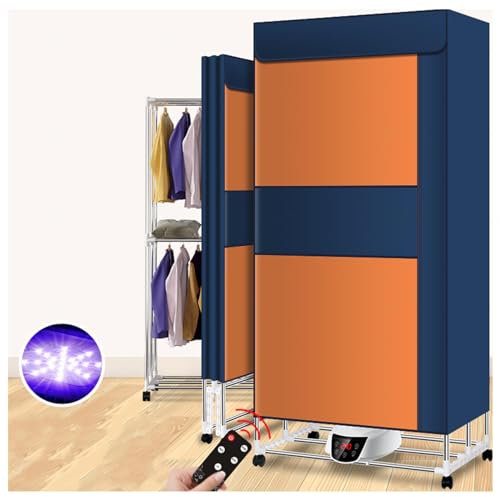 Tendedero eléctrico Plegable de Gran Capacidad con calefacción - Tendedero Plegable con Control Remoto, protección contra sobrecalentamiento - Tendedero de Interior Que Ahorra ener